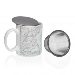 Чашка с фильтром для чая Versa Grey Ceramics