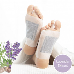 Detox jalaplaastrid Lavendel InnovaGoods 10 ühikut