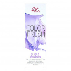 Semi-Permanent Tint Color Fresh Wella 8/81 (75 ml)