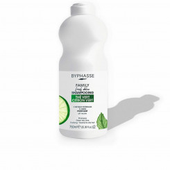 Puhastav šampoon Byphasse Family Fresh Delice Lime rasvased juuksed roheline tee (750 ml)