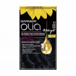 Permanent Dye Olia 1,10 Black Sapphire Garnier Ammonia-free (4 Pieces)