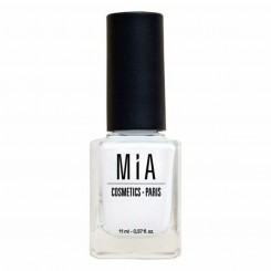 Nail polish Mia Cosmetics Paris Frost White (11 ml)