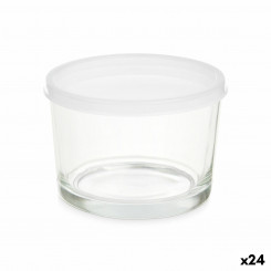 Lõunakarp läbipaistvast klaasist polüpropüleenist 200 ml (24 ühikut)