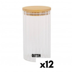 Прозрачная стеклянная банка Quttin 9 x 16 см 780 мл 9 x 16,5 см (12 шт.)