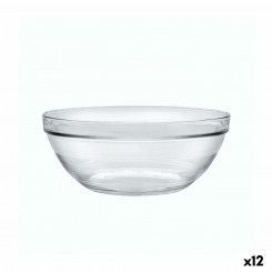 Salad bowl Duralex Lys Transparent 3.55 L (12 Units)