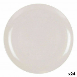 Salad bowl La Mediterránea Melamine White 25 x 1.5 cm (24 Units)