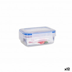 airtight lunch box Quttin 500 ml Rectangular 15 x 10 x 6 cm (12 Units)