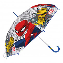 Зонт Spiderman Great power Красный Синий (Ø 80 см)