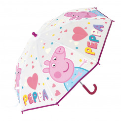 Зонт Свинка Пеппа Веселится Розовый (Ø 80 см)