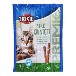Snack for Cats Trixie   5 x 5 g Chicken Liver Birds