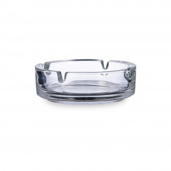 Ashtray Arcoroc 6 Units Stackable Set Transparent Glass 8 cm