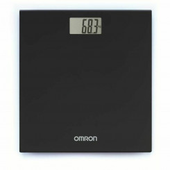 Digital Bathroom Scales Omron 29 x 27 x 2,2 cm Black Glass