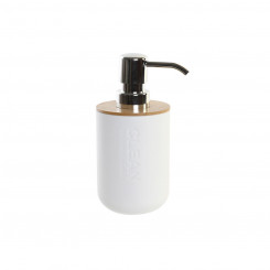 Soap Dispenser DKD Home Decor Bamboo polypropylene (7 x 9 x 15,5 cm)