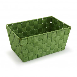 Basket Versa Large Dark green Textile 20 x 15 x 30 cm