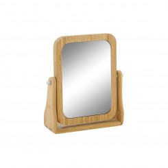 Magnifying Mirror DKD Home Decor 21,7 x 5,5 x 21,5 cm Natural