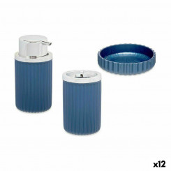 Sinine plastist vannikomplekt (12 ühikut)
