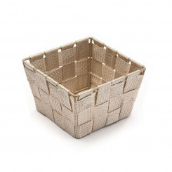 Multi-purpose basket Versa Beige (14 x 9 x 14 cm)