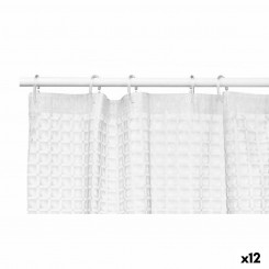Каркасы для душевых штор Прозрачный полиэтилен ЭВА 180 x 180 см (12 шт.)