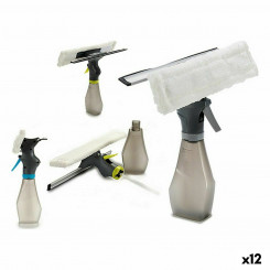 Window Cleaner with Integrated Vaporiser Double Plastic 26 x 27,5 x 26 cm (12 Units)