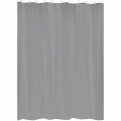 Shower Curtain Gelco Grey 180 x 200 cm