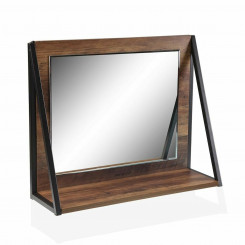 Peegel koos kinnitusklambriga Versa (48 x 20 x 60 cm)