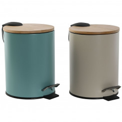 Урна для мусора Home ESPRIT Beige Turquoise Modern 3 л (2 шт.)