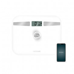 Цифровые напольные весы Cecotec SURFACE PRECISION ECOPOWER 10200 SMART HEALTHY LCD Bluetooth 180 кг Белый ЖК-дисплей