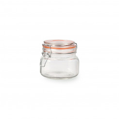 Glass Jar Quid New Canette Transparent Glass (0,5L) (Pack 6x)
