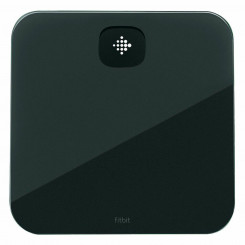 Цифровые весы для ванной Fitbit Aria Air  Чёрный Cтекло 30 g Батарейки x 3