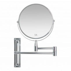 Magnifying Mirror Andrea House Extendable Chrome Silver Metal (39 x 3 x 26.5 cm)