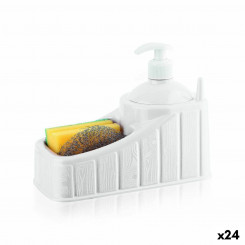 Дозатор мыла «два в одном» для кухонной мойки Privilege Plastic White (24 шт.)