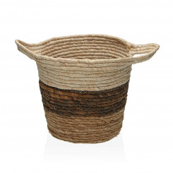 Basket Versa Brown fiber 21 x 26 cm