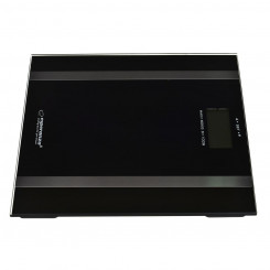 Digital Bathroom Scales Esperanza EBS018K Black Tempered Glass Batteries x 2