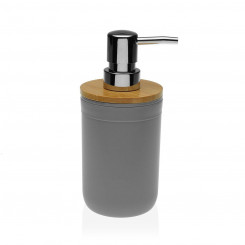 Soap Dispenser Versa Elisa Grey polypropylene (7,5 x 17,5 x 7,5 cm)