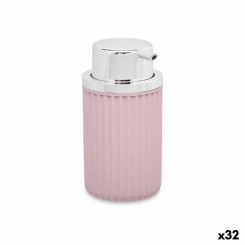 Roosa plastikust seebidosaator, 32 ühikut (420 ml)