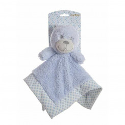 Baby Comforter Blue Spots Teddy Bear kahekihiline 30 x 30 cm