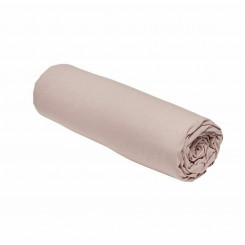 Fitted bottom sheet TODAY Essential 160 x 200 cm Light Pink Pink 160 x 200