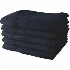 Towel set TODAY Navy Blue 5 Pieces 70 x 130 cm