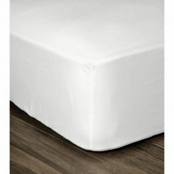 Fitted bottom sheet Lovely Home White 160 x 200 cm (Double bed)