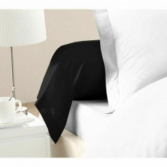 Pillowcase Lovely Home Black (85 x 185 cm) (2 Units)