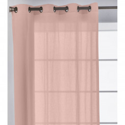 Curtain Naturals   Pink 140 x 260 cm