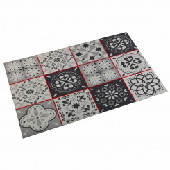 Коврик для мыши Versa Mosaic Grey Kitchen Polyester (50 x 2 x 80 см)