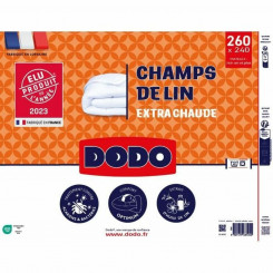 Blanket DODO Champs de Lin 240 x 260 cm White 450 g/m²