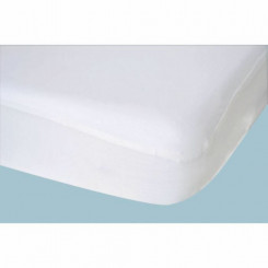 Rubber bed sheet Domiva White Impermeable