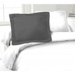 Pillowcase Lovely Home Dark gray 100% cotton 2 Pieces, parts (50 x 70 cm)