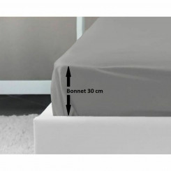 Elastic bed sheet Lovely Home Light gray (160 x 200)