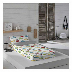 Стеганое постельное белье на молнии Cool Kids Scalextrix (90 x 190 см) (Кровать 90 см)