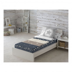 Quilted bed linen Cool Kids Indigo with zipper (Bed 90 cm) (90 x 190/200 cm)