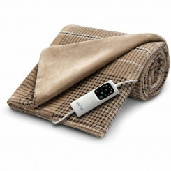 Electric Blanket IMETEC 16936 Brown Velvet