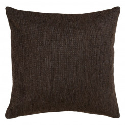 Pillow Polyester Cotton Brown 45 x 45 cm